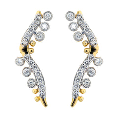 9K Hallmarked Gold | Lab Grown Diamond Tops 9TPWA302