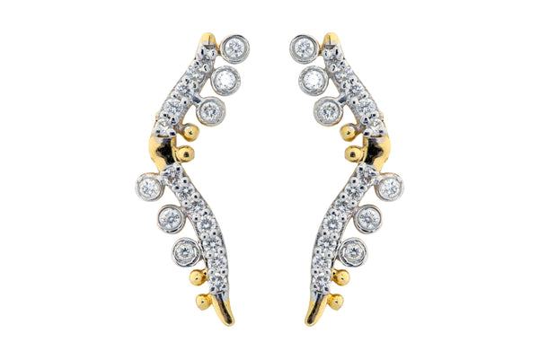 9K Hallmarked Gold | Lab Grown Diamond Tops 9TPWA302