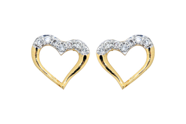 9K Hallmarked Gold | Lab Grown Diamond Tops 9TPWA303