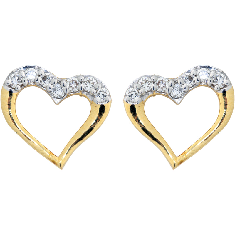 9K Hallmarked Gold | Lab Grown Diamond Tops 9TPWA303