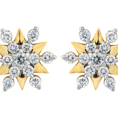 9K Hallmarked Gold | Lab Grown Diamond Tops 9TPWA304