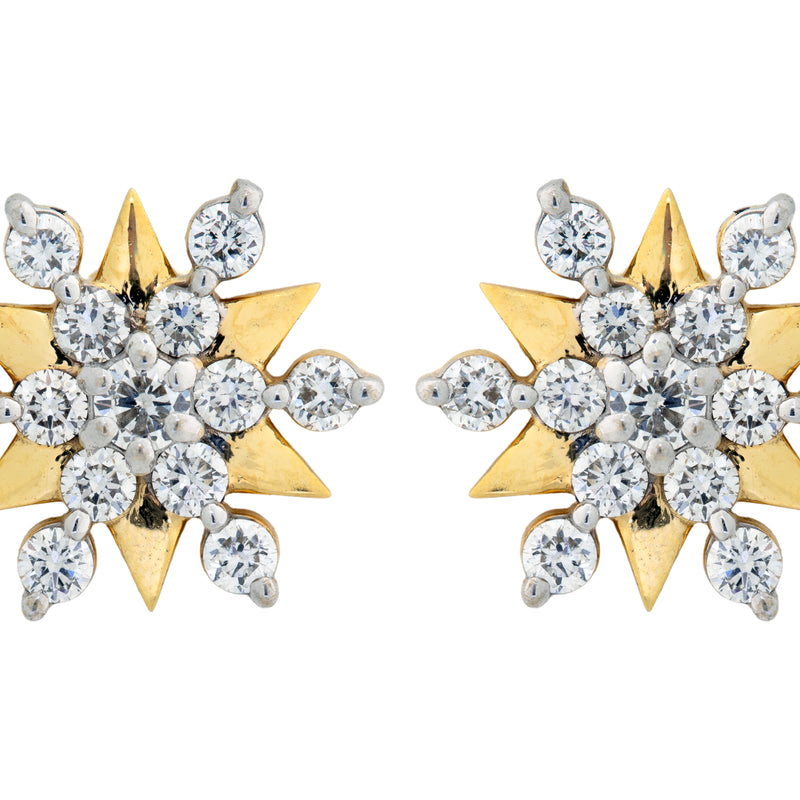 9K Hallmarked Gold | Lab Grown Diamond Tops 9TPWA304