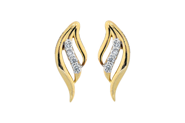 9K Hallmarked Gold | Lab Grown Diamond Tops 9TPWA305