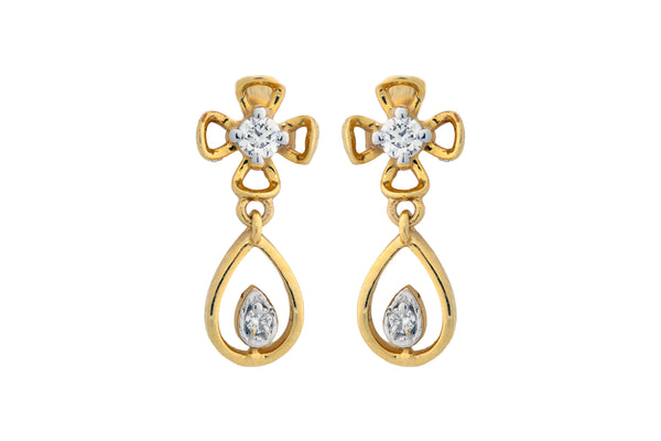 9K Hallmarked Gold | Lab Grown Diamond Tops 9TPWA306