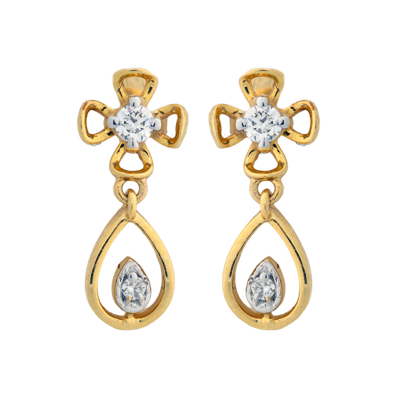 9K Hallmarked Gold | Lab Grown Diamond Tops 9TPWA306