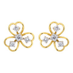 9K Hallmarked Gold | Lab Grown Diamond Tops 9TPWA307