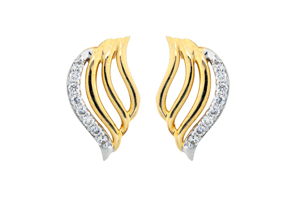 9K Hallmarked Gold | Lab Grown Diamond Tops 9TPWA309