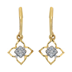 14K Hallmarked Gold | Lab Grown Diamond Tops 4TPWA310