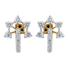 9K Hallmarked Gold | Lab Grown Diamond Tops 9TPWA312