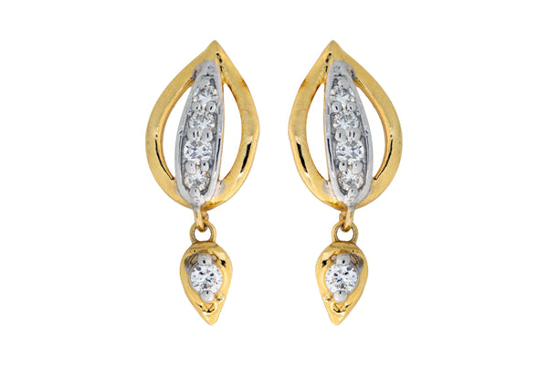 9K Hallmarked Gold | Lab Grown Diamond Tops 9TPWA313A