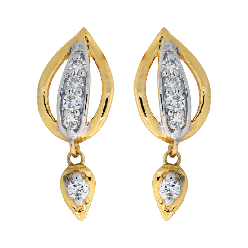 9K Hallmarked Gold | Lab Grown Diamond Tops 9TPWA313A