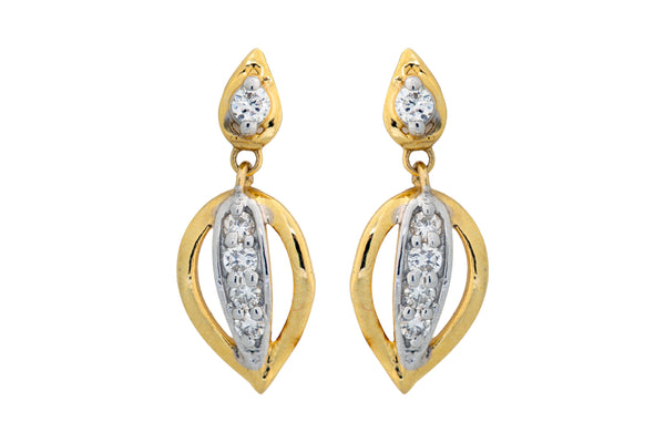 9K Hallmarked Gold | Lab Grown Diamond Tops 9TPWA313