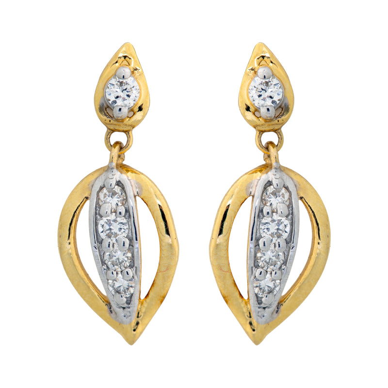 9K Hallmarked Gold | Lab Grown Diamond Tops 9TPWA313
