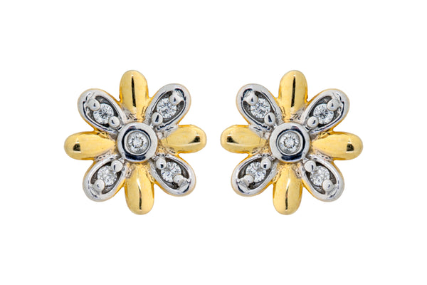 9K Hallmarked Gold | Lab Grown Diamond Tops 9TPWA315