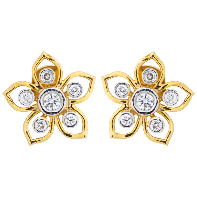 9K Hallmarked Gold | Lab Grown Diamond Tops 9TPWA317