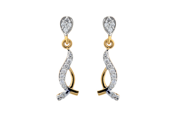 9K Hallmarked Gold | Lab Grown Diamond Tops 9TPWA318A