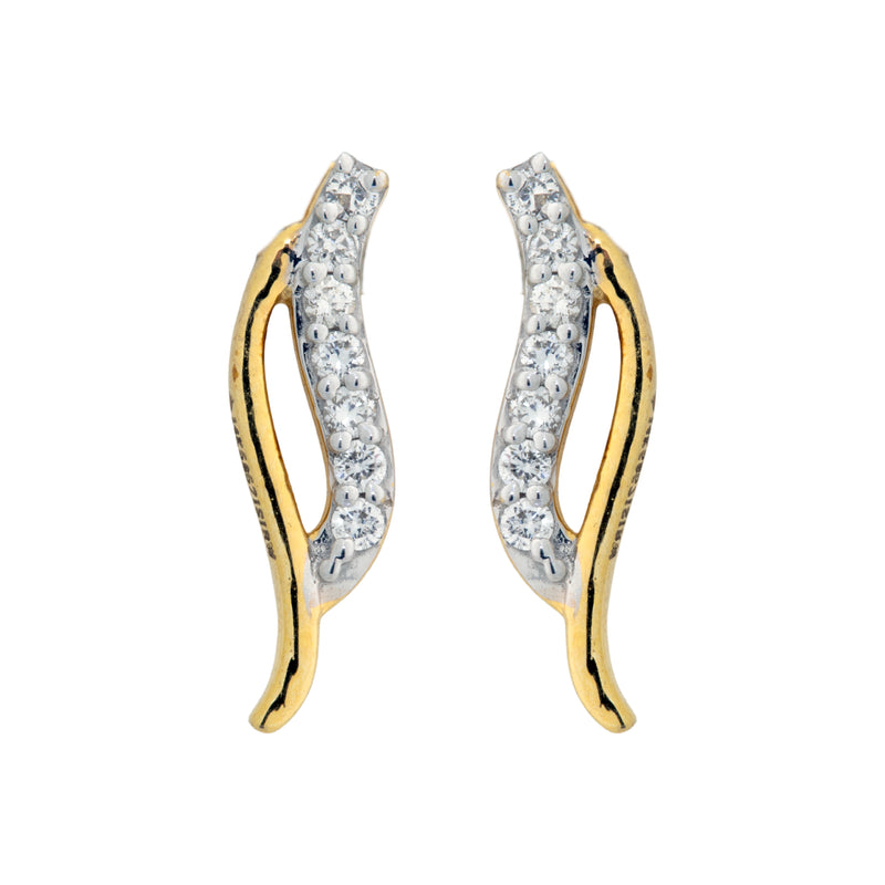 9K Hallmarked Gold | Lab Grown Diamond Tops 9TPWA319