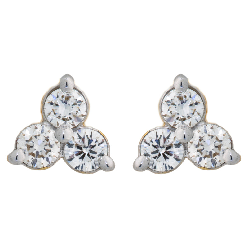 9K Hallmarked Gold | Lab Grown Diamond Tops 9TPWA321