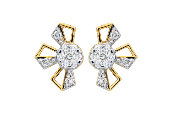 9K Hallmarked Gold | Lab Grown Diamond Tops 9TPWA322