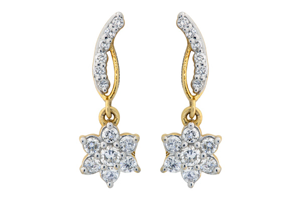 9K Hallmarked Gold | Lab Grown Diamond Tops 9TPWA327