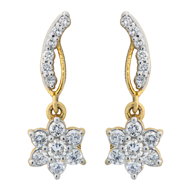 9K Hallmarked Gold | Lab Grown Diamond Tops 9TPWA327