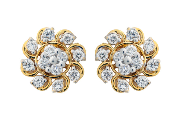 9K Hallmarked Gold | Lab Grown Diamond Tops 9TPWA331
