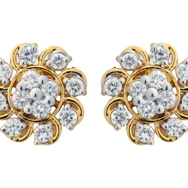9K Hallmarked Gold | Lab Grown Diamond Tops 9TPWA331