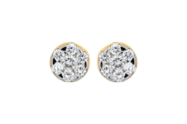 9K Hallmarked Gold | Lab Grown Diamond Tops 9TPWA334