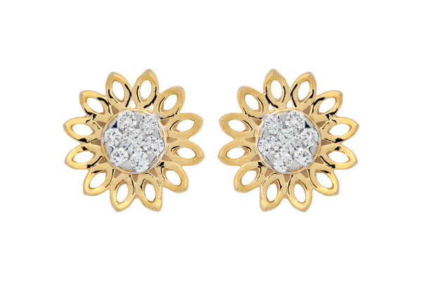 9K Hallmarked Gold | Lab Grown Diamond Tops 9TPWA335