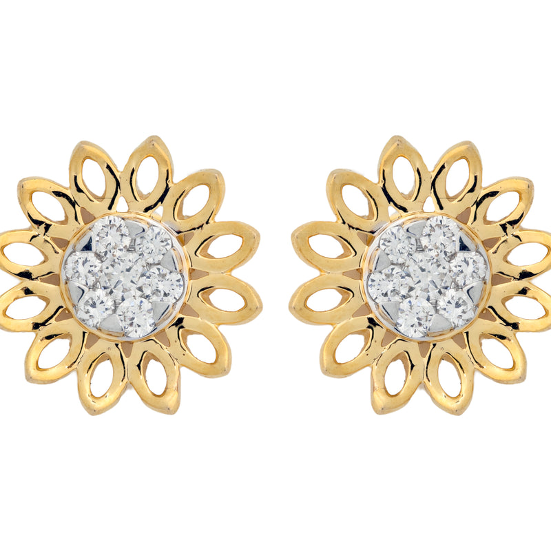 9K Hallmarked Gold | Lab Grown Diamond Tops 9TPWA335