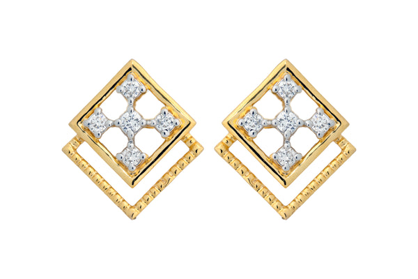 9K Hallmarked Gold | Lab Grown Diamond Tops 9TPWA336