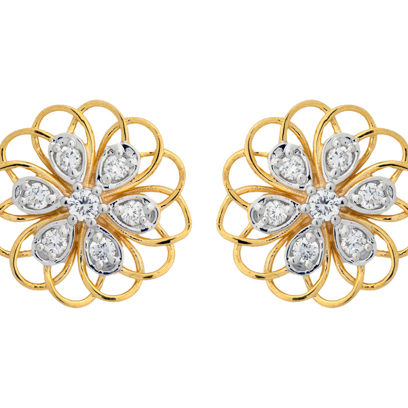 9K Hallmarked Gold | Lab Grown Diamond Tops 9TPWA337