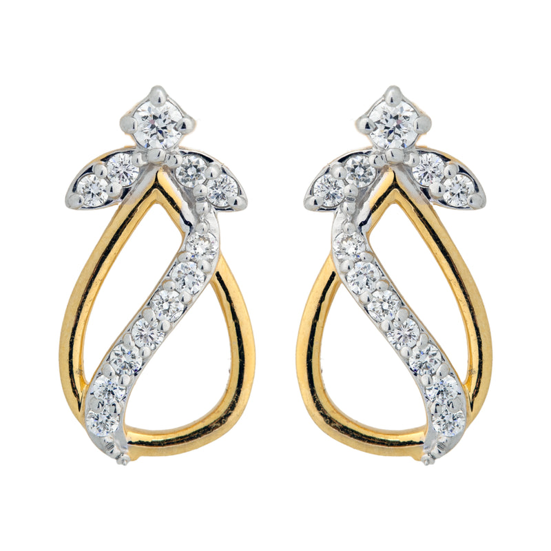 9K Hallmarked Gold | Lab Grown Diamond Tops 9TPWA340