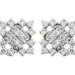 9K Hallmarked Gold | Lab Grown Diamond Tops 9TPWA341