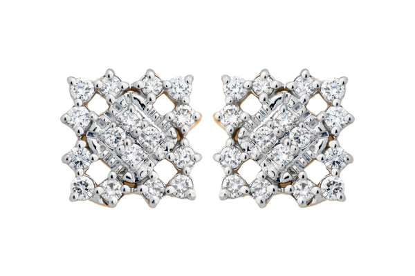 9K Hallmarked Gold | Lab Grown Diamond Tops 9TPWA341