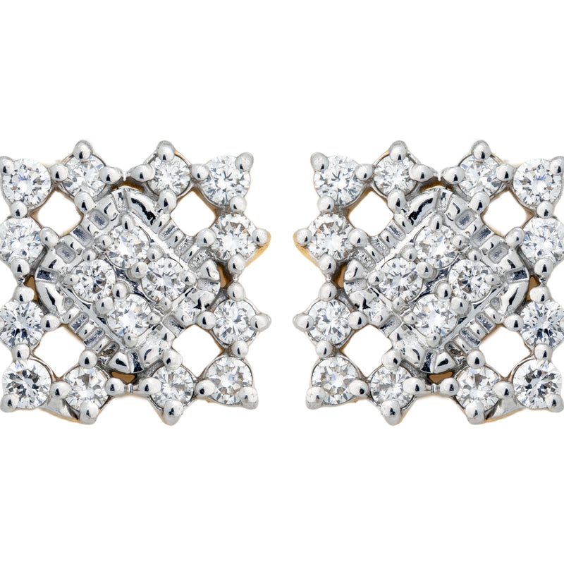 9K Hallmarked Gold | Lab Grown Diamond Tops 9TPWA341