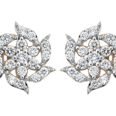 9K Hallmarked Gold | Lab Grown Diamond Tops 9TPWA342