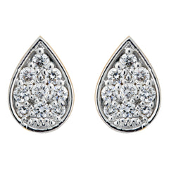 9K Hallmarked Gold | Lab Grown Diamond Tops 9TPWA343