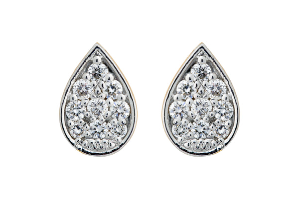 9K Hallmarked Gold | Lab Grown Diamond Tops 9TPWA343