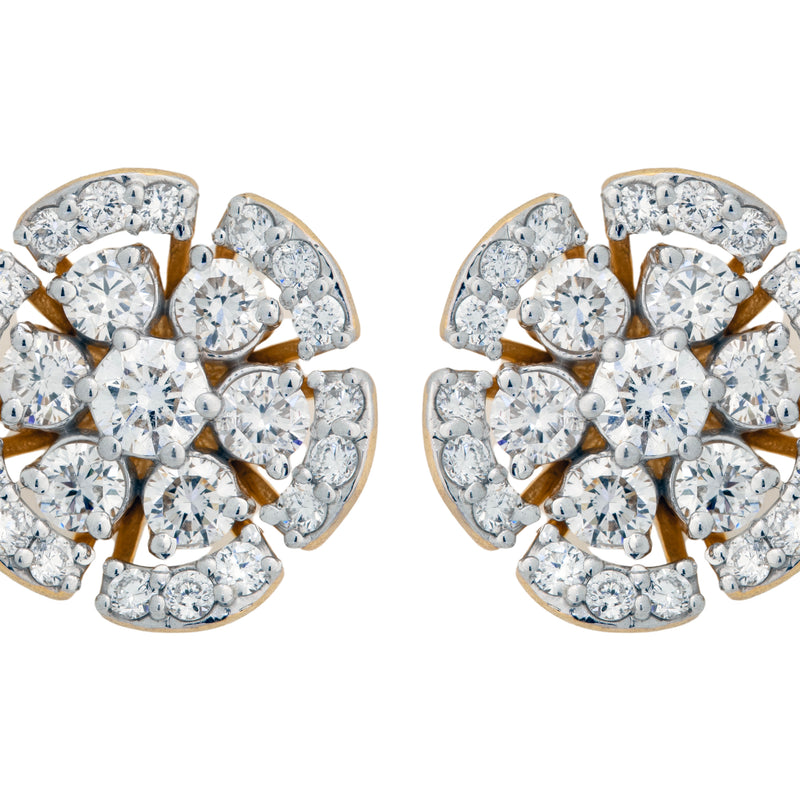 9K Hallmarked Gold | Lab Grown Diamond Tops 9TPWA344