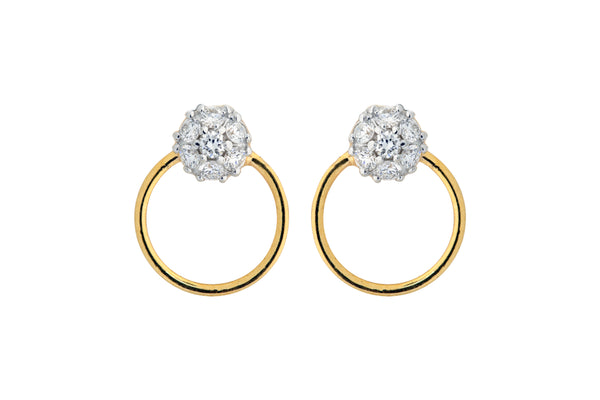 9K Hallmarked Gold | Lab Grown Diamond Tops 9TPWA348