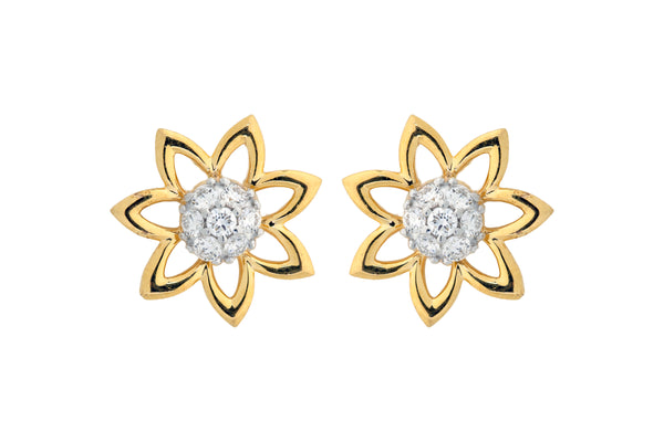 9K Hallmarked Gold | Lab Grown Diamond Tops 9TPWA351