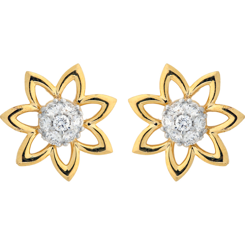 9K Hallmarked Gold | Lab Grown Diamond Tops 9TPWA351