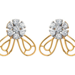 9K Hallmarked Gold | Lab Grown Diamond Tops 9TPWA352