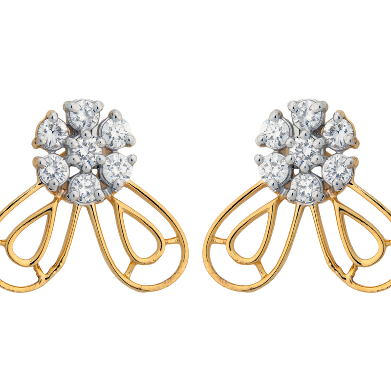 9K Hallmarked Gold | Lab Grown Diamond Tops 9TPWA352