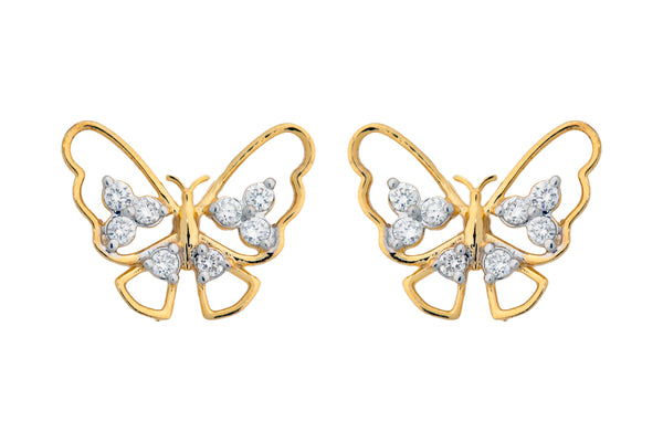 9K Hallmarked Gold | Lab Grown Diamond Tops 9TPWA357