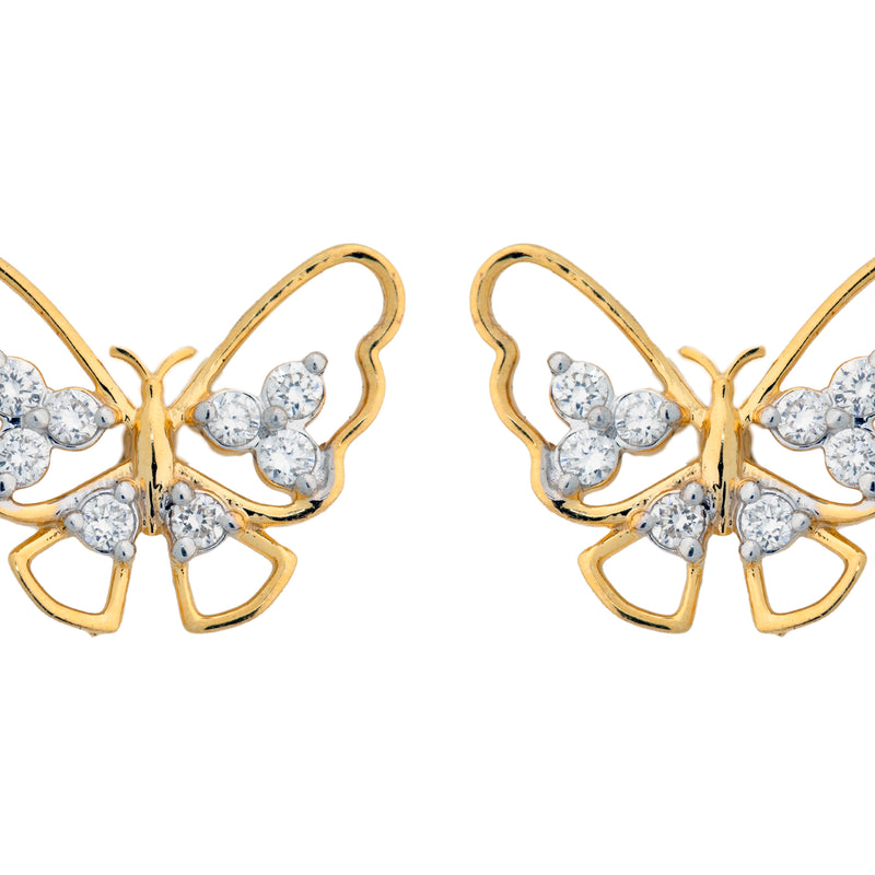 9K Hallmarked Gold | Lab Grown Diamond Tops 9TPWA357