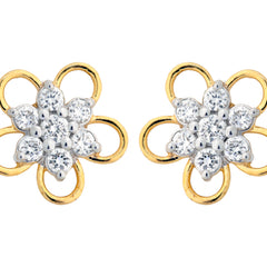 9K Hallmarked Gold | Lab Grown Diamond Tops 9TPWA358