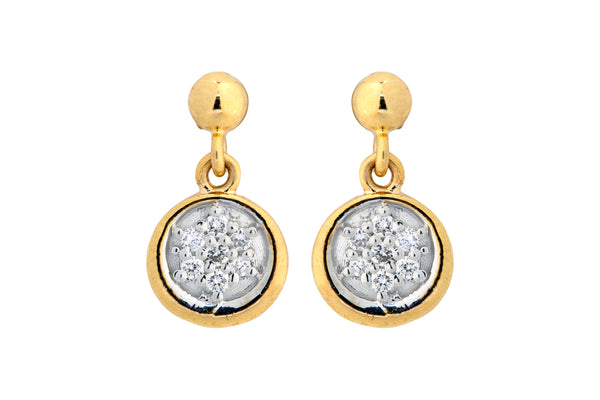 9K Hallmarked Gold | Lab Grown Diamond Tops 9TPWA359