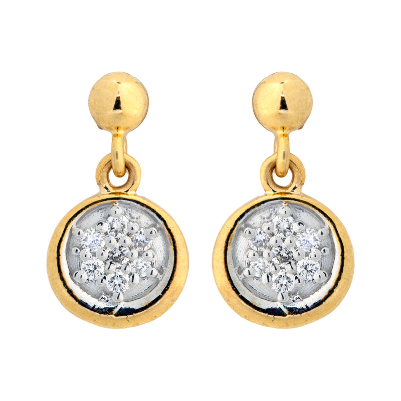 9K Hallmarked Gold | Lab Grown Diamond Tops 9TPWA359